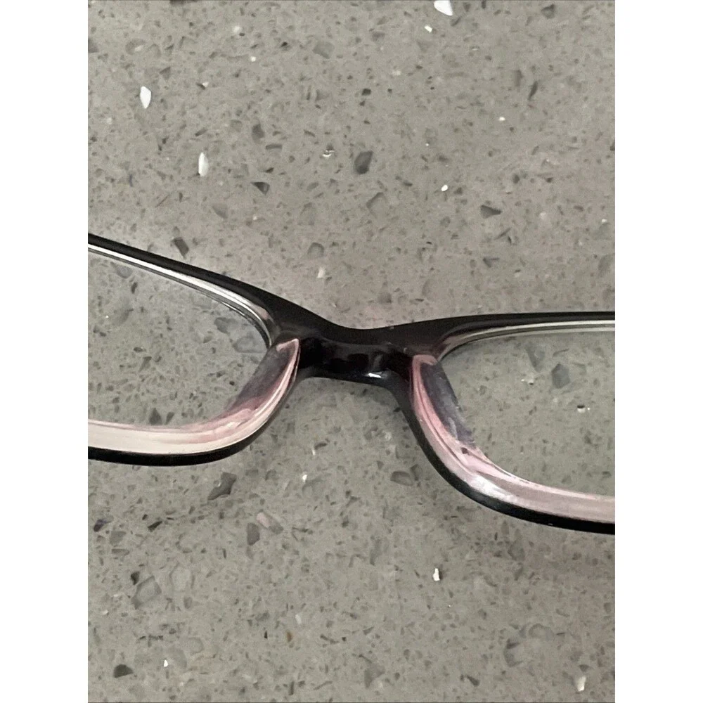 Candie’s Eyeglasses Frames ONLY C Nicolete BLK 44-16-130 Black/Pink Full Rim